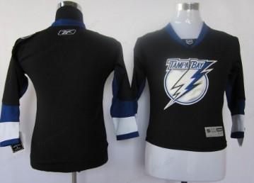 Tampa Bay Lightning Blank Black Kids Jersey