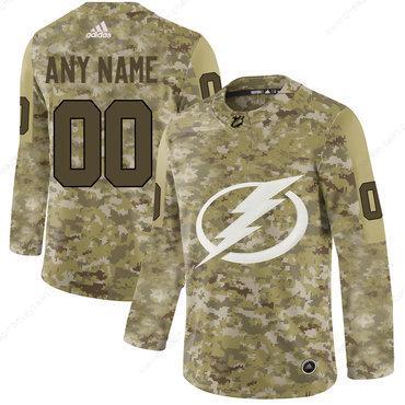 Tampa Bay Lightning Camo Men’s Customized Adidas Jersey