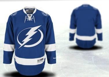 Tampa Bay Lightning Men’s Customized Blue Jersey