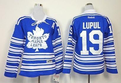 Toronto Maple Leafs #19 Joffrey Lupul 2014 Winter Classic Blue Women’s Jersey