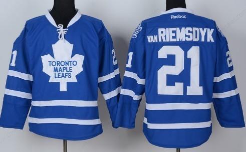 Toronto Maple Leafs #21 James Van Riemsdyk Blue Jersey