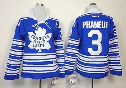 Toronto Maple Leafs #3 Dion Phaneuf 2014 Winter Classic Blue Women’s Jersey