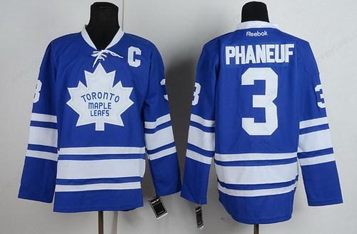 Toronto Maple Leafs #3 Dion Phaneuf Blue Third Jersey