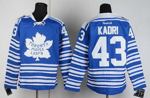 Toronto Maple Leafs #43 Nazem Kadri 2014 Winter Classic Blue Jersey