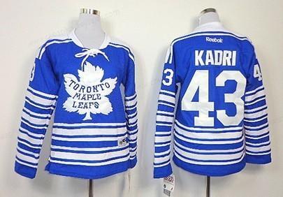 Toronto Maple Leafs #43 Nazem Kadri 2014 Winter Classic Blue Women’s Jersey