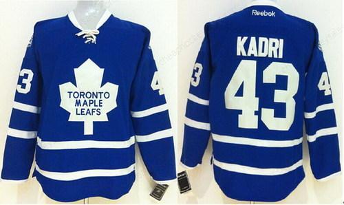 Toronto Maple Leafs #43 Nazem Kadri Blue Jersey