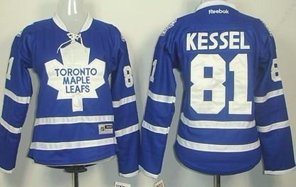 Toronto Maple Leafs #81 Phil Kessel Blue Women’s Jersey