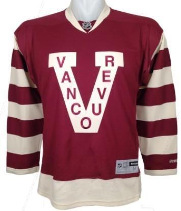 Vancouver Canucks Men’s Customized 2013 Red Jersey