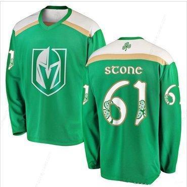 Vegas Golden Knights #61 Mark Stone Green 2019 St. Patrick’S Day Adidas Jersey