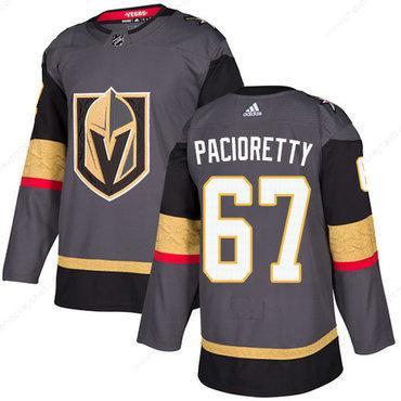 Vegas Golden Knights #67 Authentic Max Pacioretty Gray Adidas NHL Home Men’s Jersey