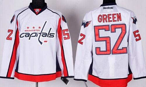 Washington Capitals #52 Mike Green White Jersey