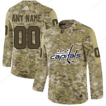 Washington Capitals Camo Men’s Customized Adidas Jersey