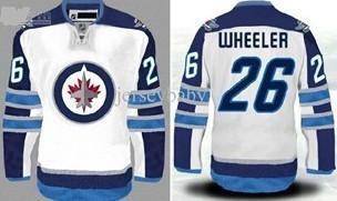 Winnipeg Jets #26 Blake Wheeler White Jersey