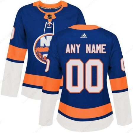 Women’s Adidas New York Islanders Customized Authentic Royal Blue Home NHL Jersey