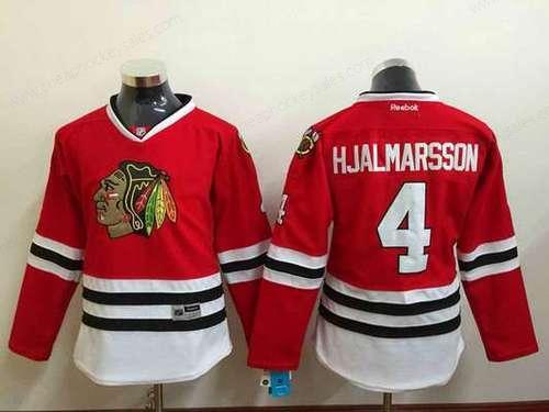 Women’s Chicago Blackhawks #4 Niklas Hjalmarsson Red Jersey