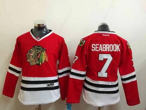 Women’s Chicago Blackhawks #7 Brent Seabrook Red Jersey