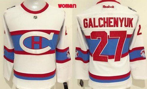 Women’s Montreal Canadiens #11 Brendan Gallagher Reebok White 2016 Winter Classic Premier Jersey