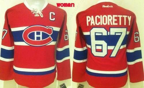 Women’s Montreal Canadiens #67 Max Pacioretty Reebok Red 2015-16 Home Premier Jersey