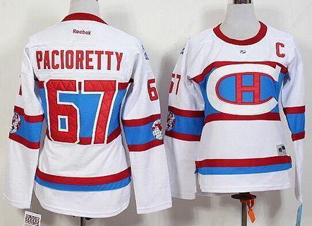 Women’s Montreal Canadiens #67 Max Pacioretty Reebok White 2016 Winter Classic Premier Jersey