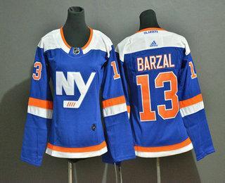 Women’s New York Islanders #13 Mathew Barzal New Blue Home 2019 Hockey Adidas Stitched NHL Jersey