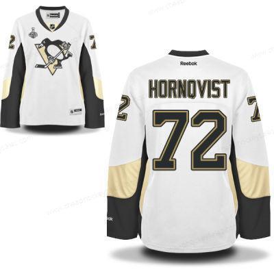 Women’s Pittsburgh Penguins #72 Patric Hornqvist White Road 2017 Stanley Cup NHL Finals Patch Jersey